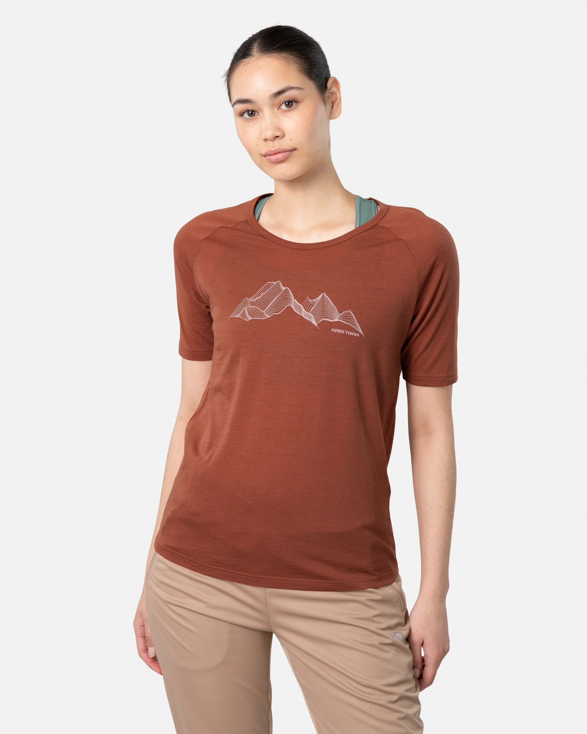 Kari Traa Ane T-Skjorte- 50% Merino Ull