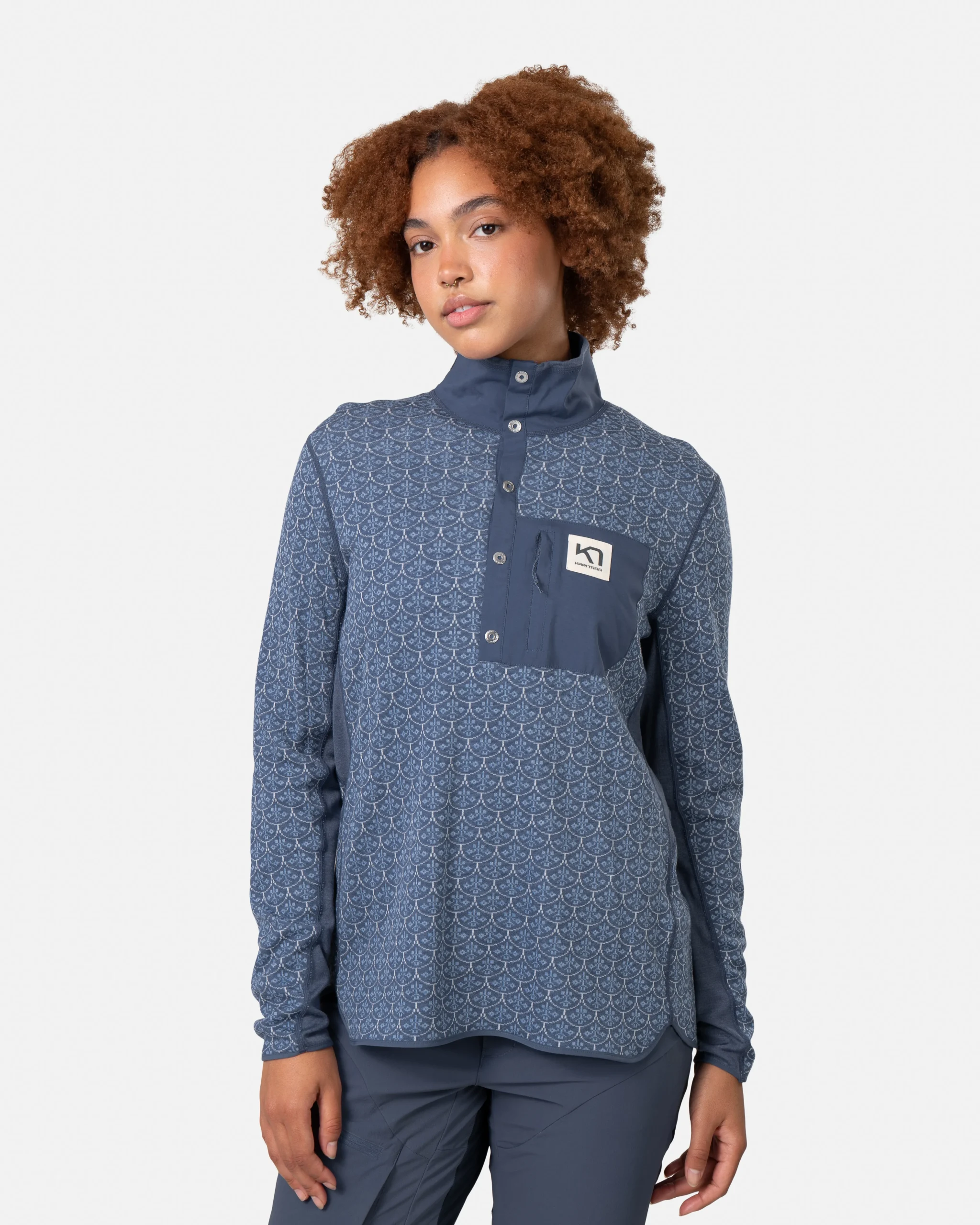 Kari Traa Sanne Light Wool Half Zip