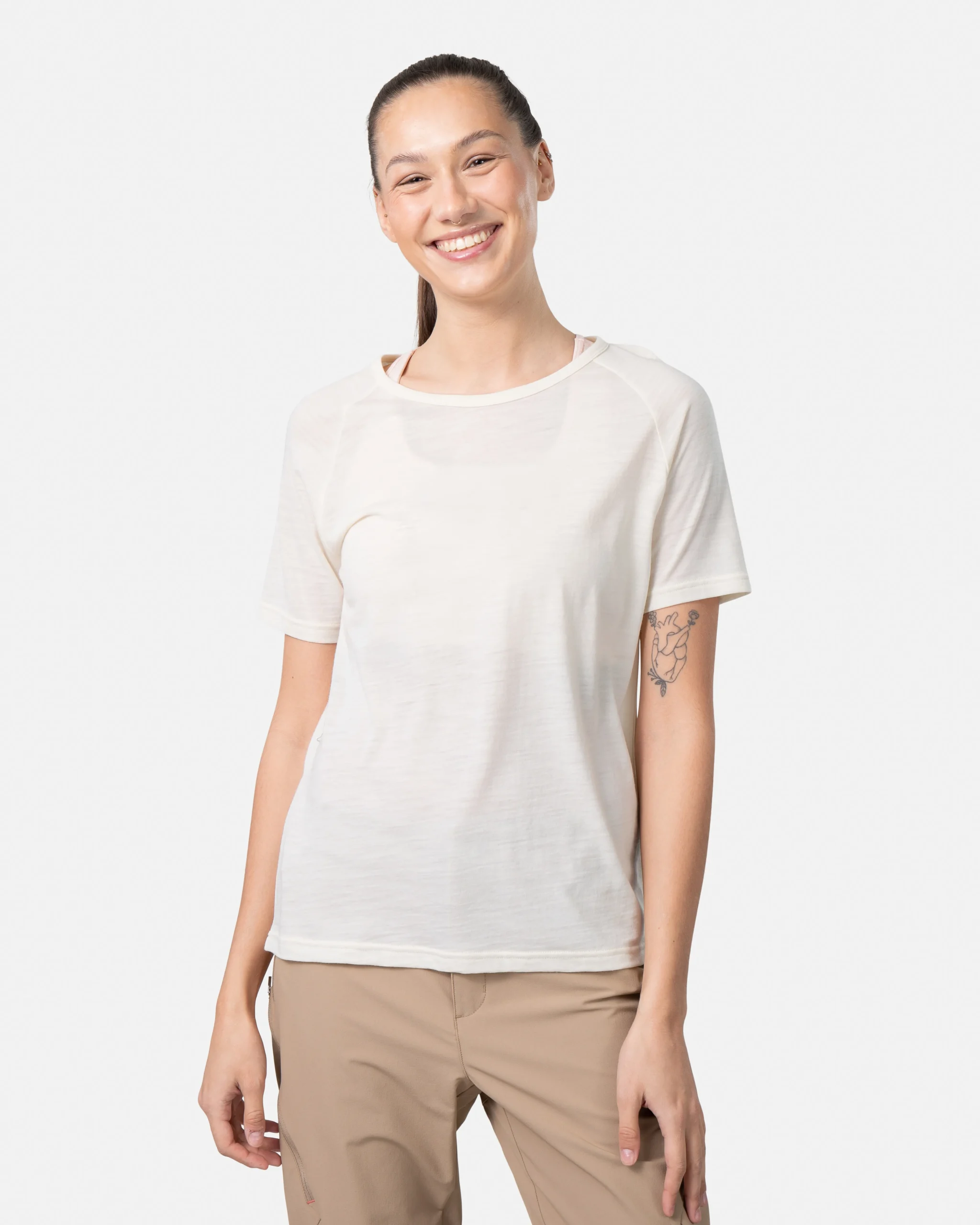 Kari Traa Sanne Wool T-Skjorte